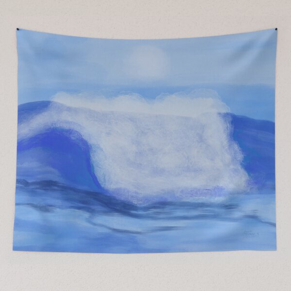 Item preview, Rushing Waves designed and sold by Annette Marionneaux Stevenson.