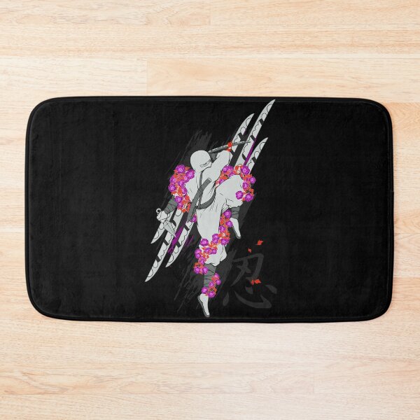 Item preview, Ninja with Pink Roses designed and sold by aventi24.