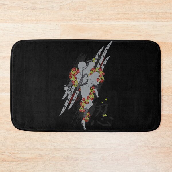 Item preview, Ninja with Red and Yellow Roses designed and sold by aventi24.