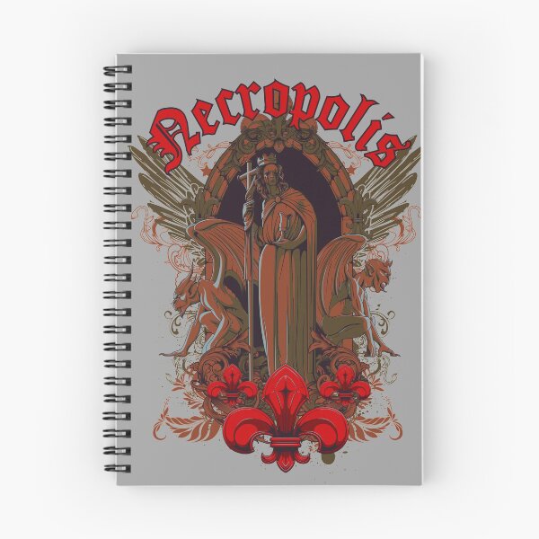 Item preview, Necropolis Red designed and sold by aventi24.