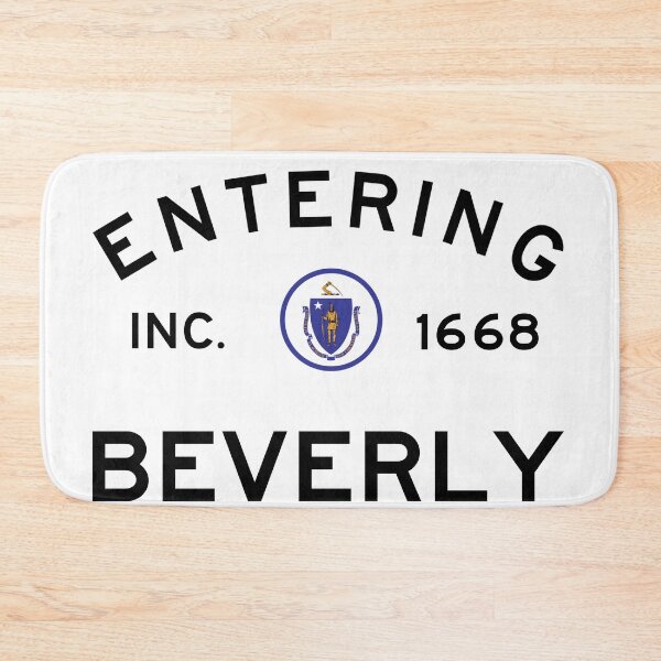 Item preview, Entering Beverly- Commonwealth of Massachusetts Road Sign designed and sold by NewNomads.
