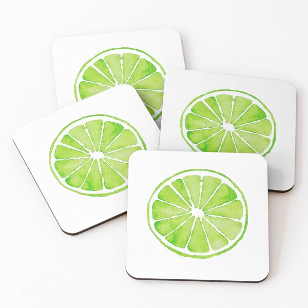 Item preview, Watercolour Lime Slice designed and sold by CaitlinCalling.