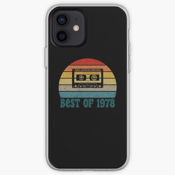 Vintage Birthday, Best Of 1978 iPhone Soft Case