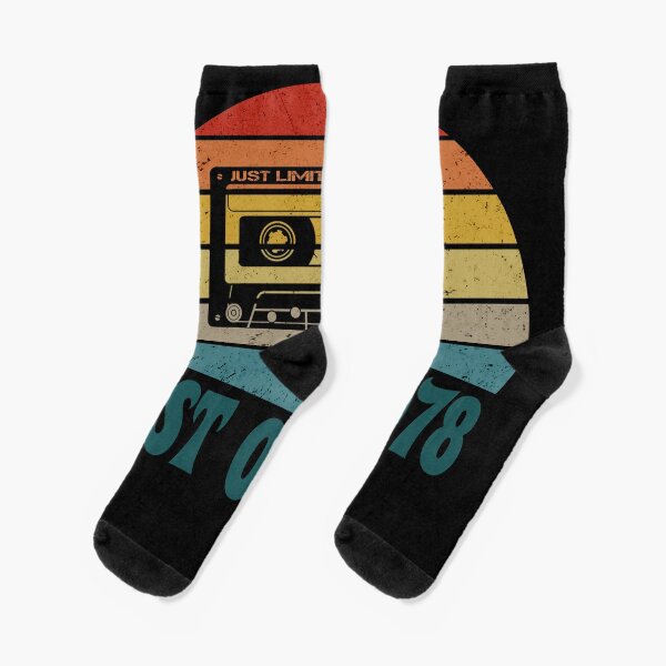 Vintage Birthday, Best Of 1978 Socks