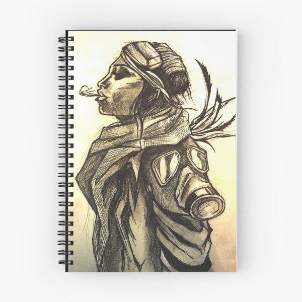 Item preview, Smoking Woman designed and sold by HelenArt.