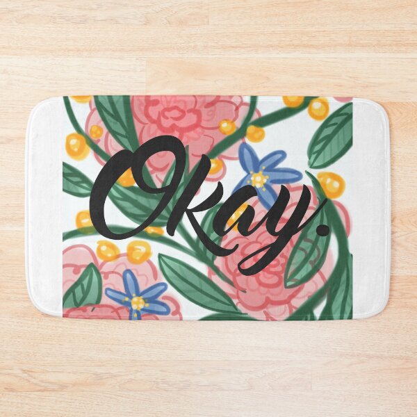 Item preview, Okay passive aggressive floral designed and sold by Wieskunde.