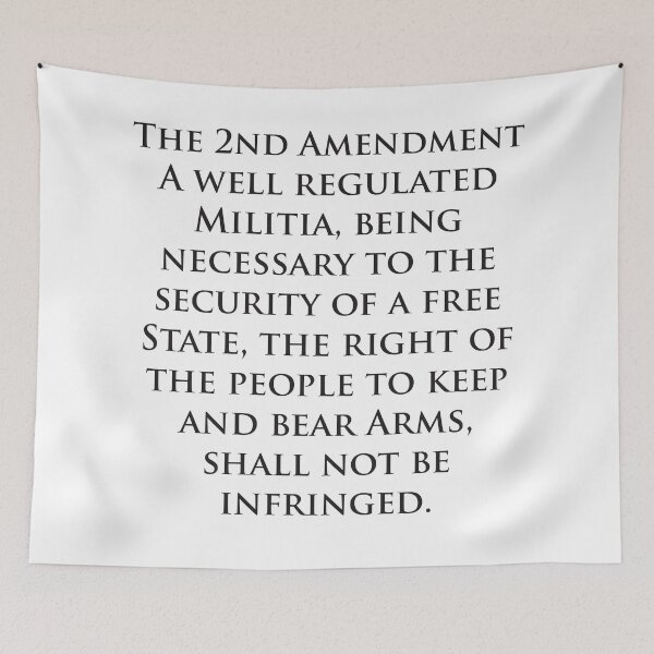 Item preview, The 2nd Amendment of the constitution second rights wording meaning definition full text designed and sold by reddeercom.