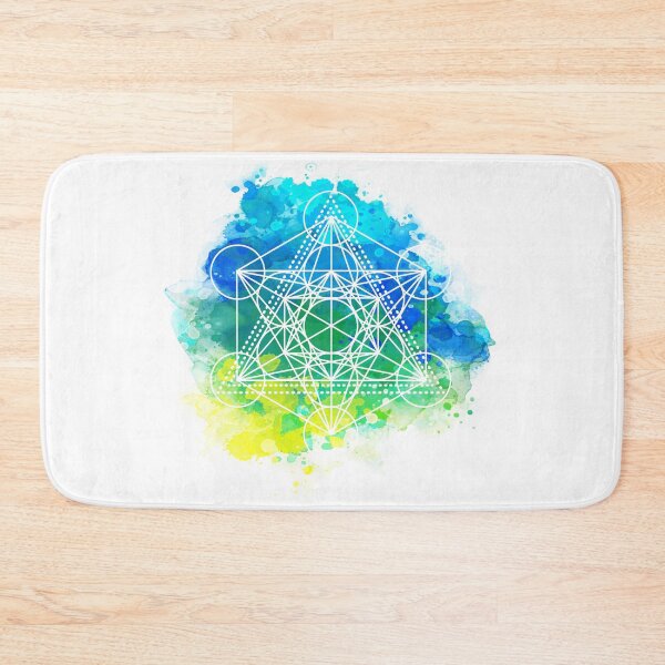 Item preview, Watercolor Metatron's Cube Ralice Yoga designed and sold by raliceyoga.