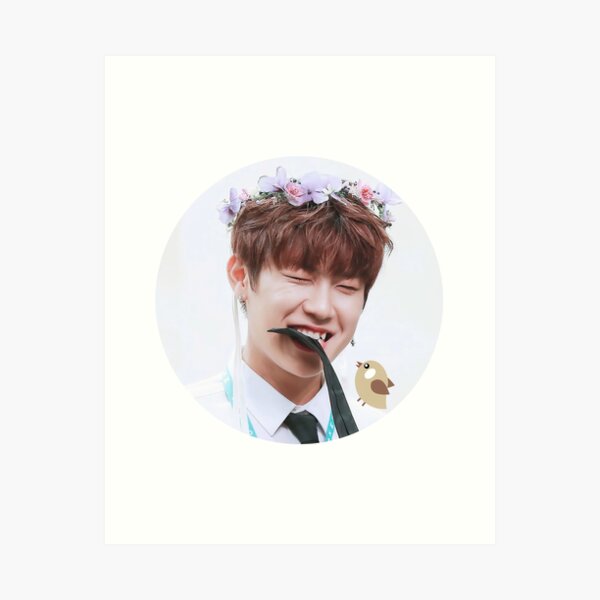 Snuggle-tooth Adorable Baby Park Woojin Art Print