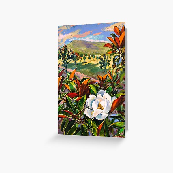 Forest 7 Magnolia Grandiflora Greeting Card