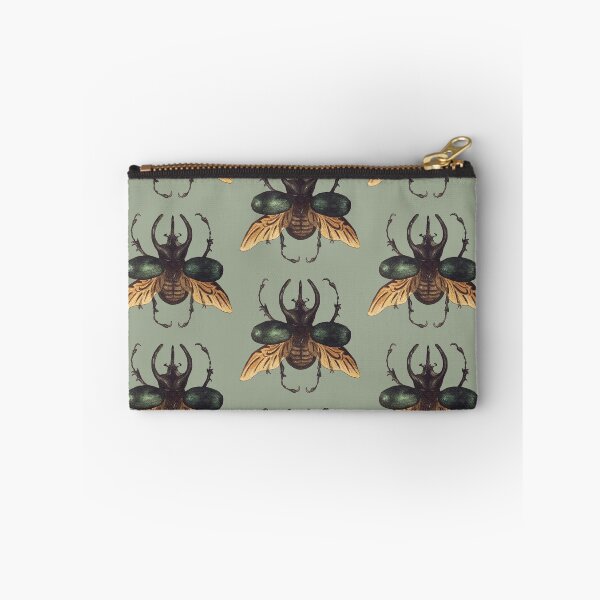 Item preview, Chalcosoma Atlas Dynastid beetle watercolor designed and sold by Wieskunde.