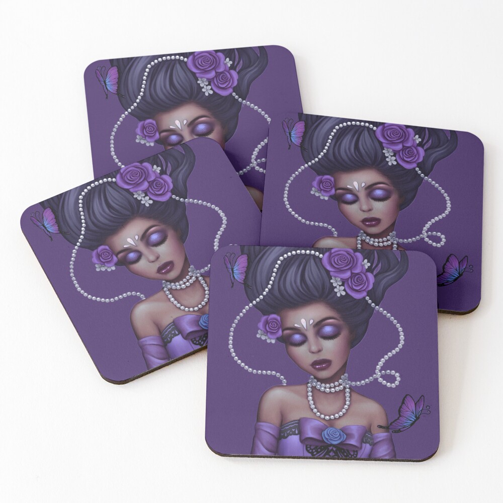 Item preview, Coasters (Set of 4) designed and sold by Enamorte.