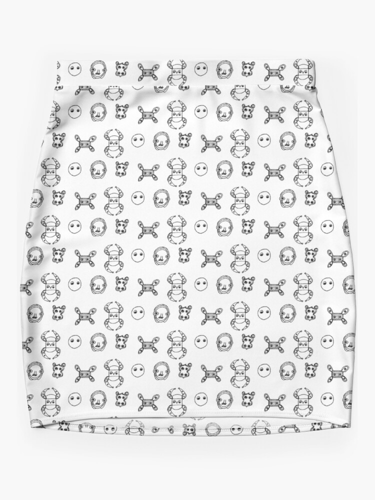 Louis Vuitton Tattoo Monogram A-Line Mini Leather Skirt SOLD OUT