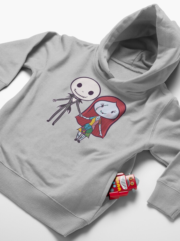 Alternate view of Lil' CutiEs - Couple of Bad Dreams Toddler Pullover Hoodie