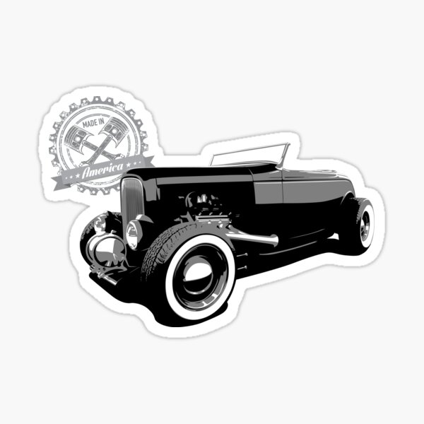 1932 Ford Highboy - Made in America Sticker