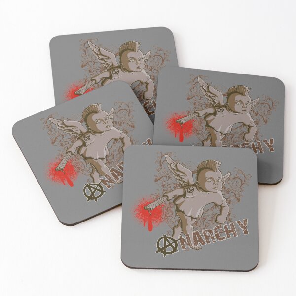 Item preview, Anarchy Bland red blood splash Angel designed and sold by aventi24.