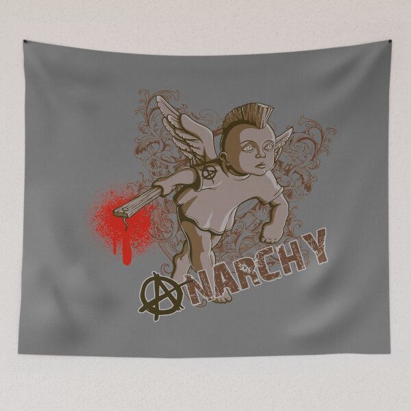 Item preview, Anarchy Bland red blood splash Angel designed and sold by aventi24.