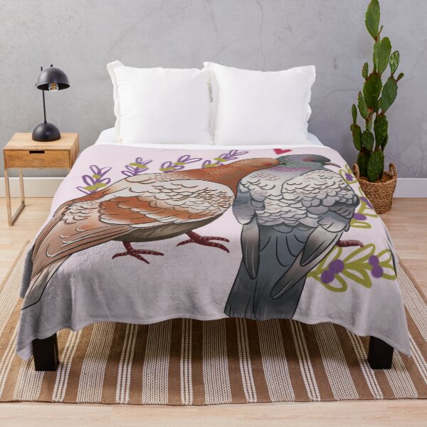 Item preview, Pidgeons in love designed and sold by Wieskunde.