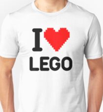 I Love LEGO Unisex T-Shirt