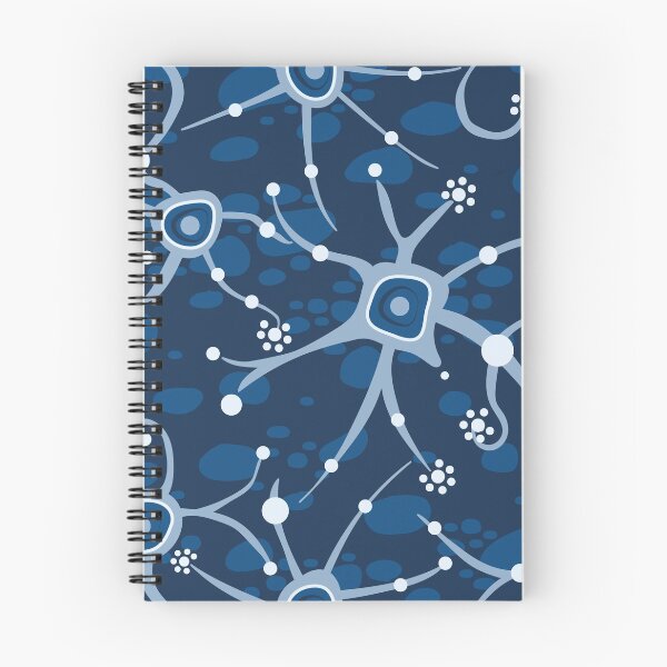 Item preview, Neural network blue - seamless pattern designed and sold by colorofmagic.