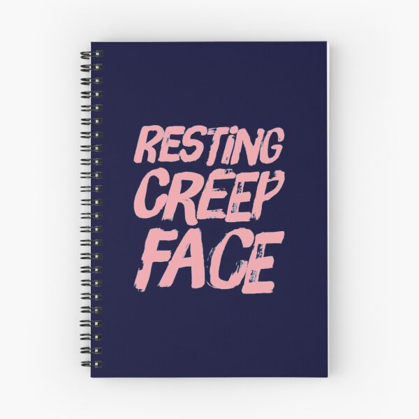 Item preview, Resting Creep Face Pink designed and sold by madtoyman.