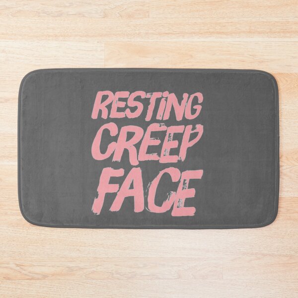 Item preview, Resting Creep Face Pink designed and sold by madtoyman.