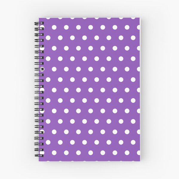 Item preview, Small White Polka Dots on LightPurple background designed and sold by ImageNugget.
