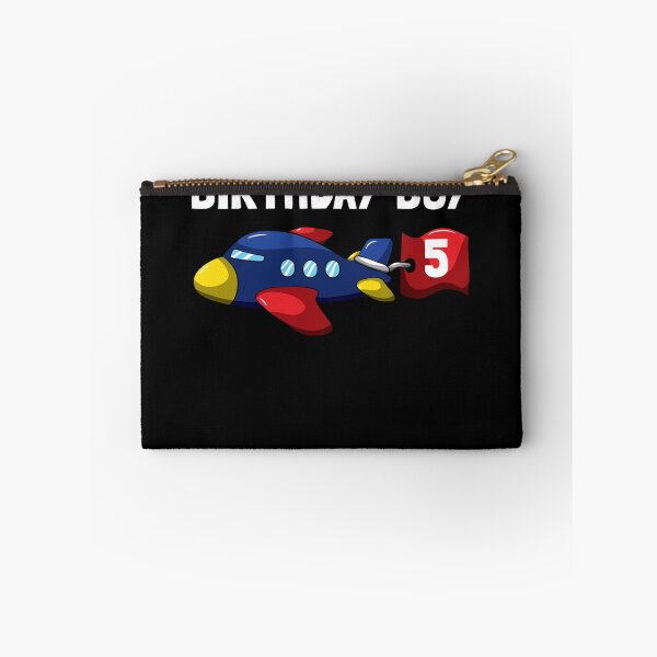 Item preview, Airplane 5th Birthday Boy Pilot Plane designed and sold by BornDesign.