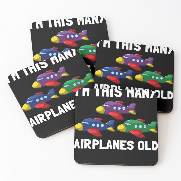 Item preview, I'm This Many Airplanes Old 3th Birthday Pilot designed and sold by BornDesign.