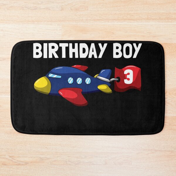 Item preview, Airplane 3rd Birthday Boy Pilot Plane designed and sold by BornDesign.