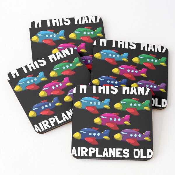 Item preview, I'm This Many Airplanes Old 5th Birthday Pilot designed and sold by BornDesign.