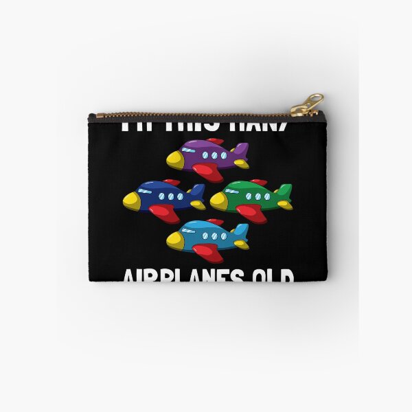 Item preview, I'm This Many Airplanes Old 4th Birthday Pilot designed and sold by BornDesign.
