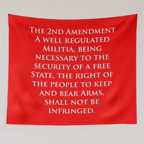 Item preview, The 2nd Amendment of the constitution second rights wording meaning definition constitution gun laws controll designed and sold by reddeercom.
