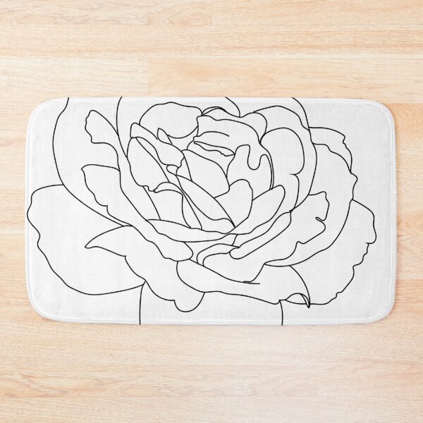 Item preview, Peony White designed and sold by MinimalStudio.