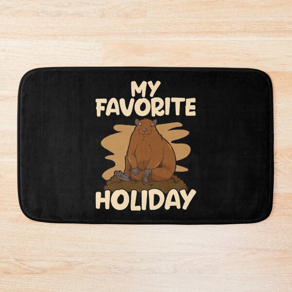 Item preview, My Favorite Holiday Is Groundhog Day Weather Prediction designed and sold by Maria Garcia.