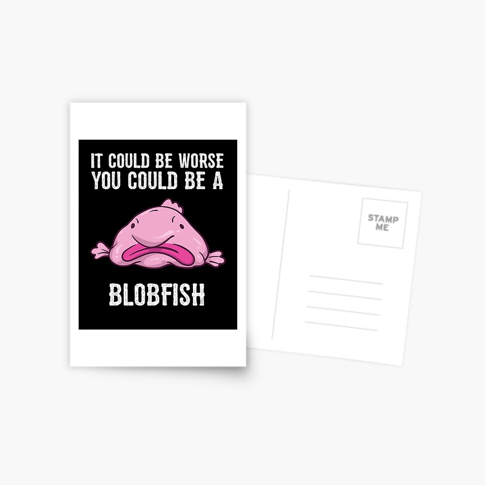 It Could Be Worse You Could Be A Blobfish Meme Long Sleeve T Shirt