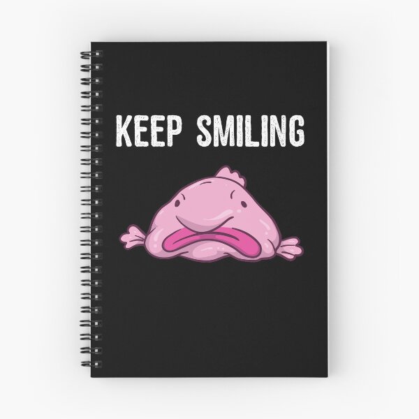 Item preview, Keep Smiling Funny Blobfish Positiv Thinking designed and sold by BornDesign.