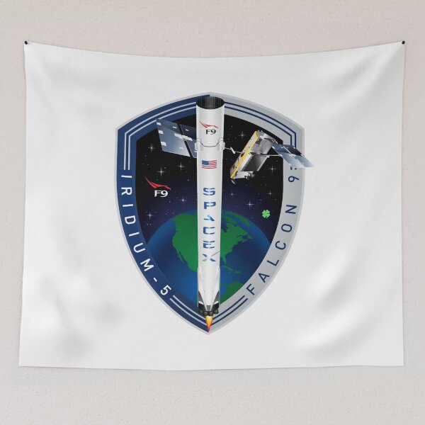 Item preview, Iridium 5 Launch Team Logo designed and sold by Nikki SpaceStuffPlus.