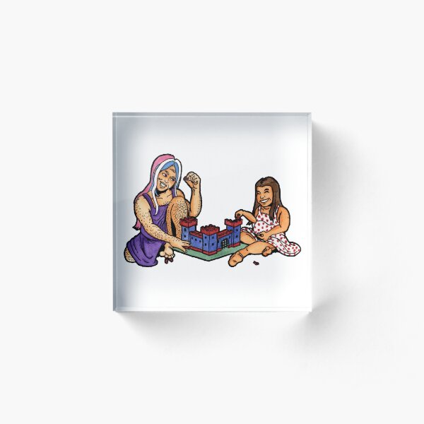 Maturity and childhood Acrylic Block