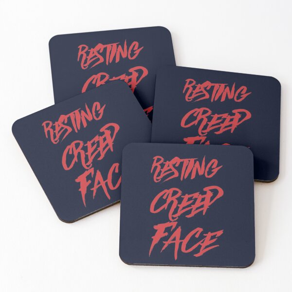 Item preview, Resting Creep Face Red designed and sold by madtoyman.
