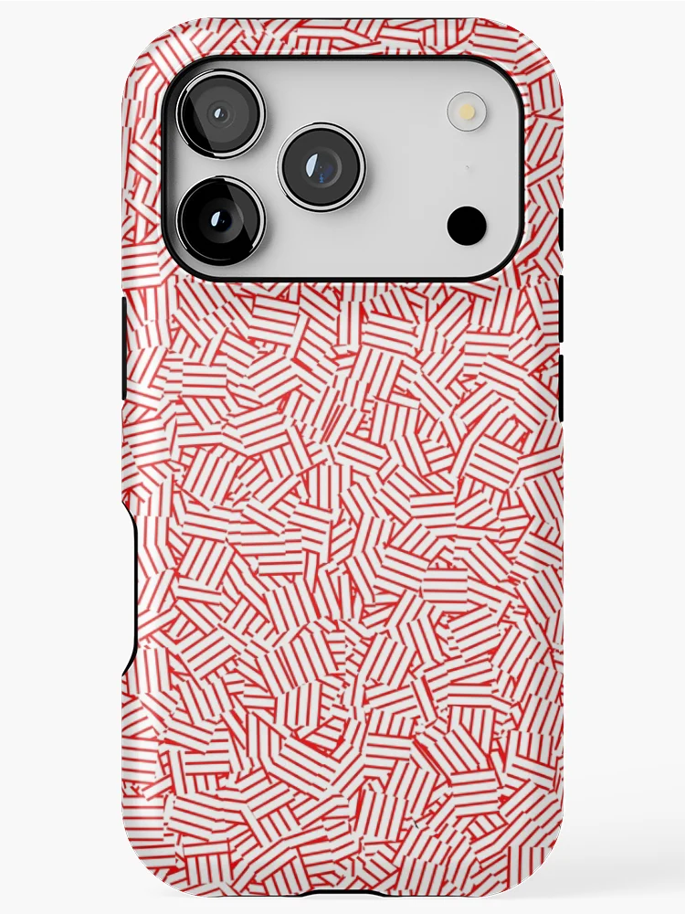 Thumbnail 1 of 4, iPhone Case, Red designed and sold by colorsofcherry.