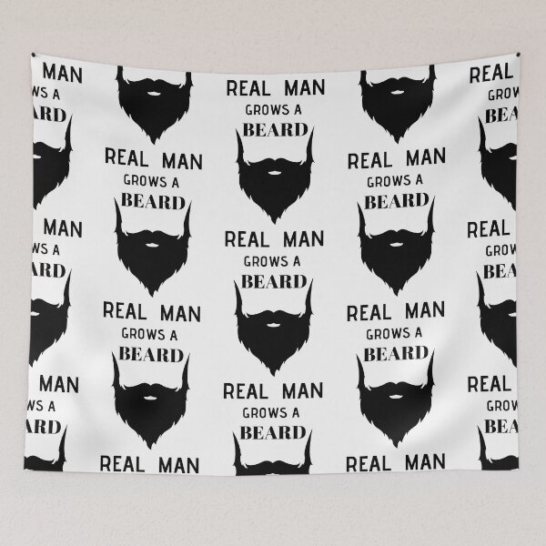 Item preview,  Real Man Grows a Beard designed and sold by RIVEofficial.