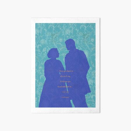 North and South quote_2 Art Board Print