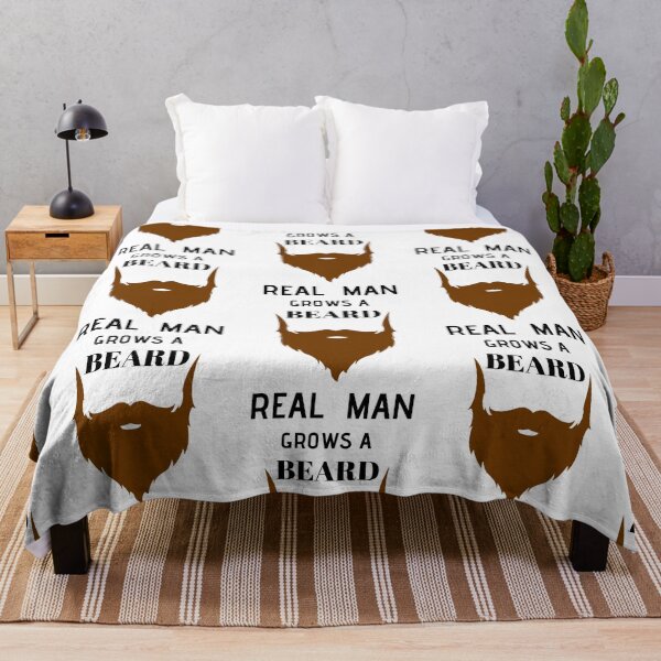 Item preview, Real Man Grows a Beard designed and sold by RIVEofficial.