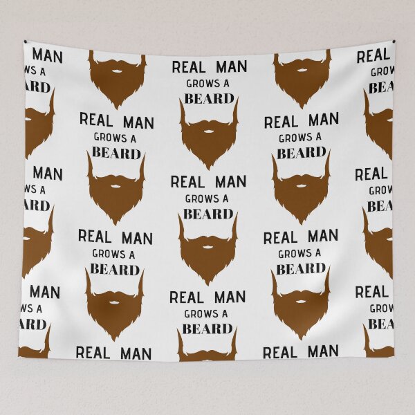 Item preview, Real Man Grows a Beard designed and sold by RIVEofficial.
