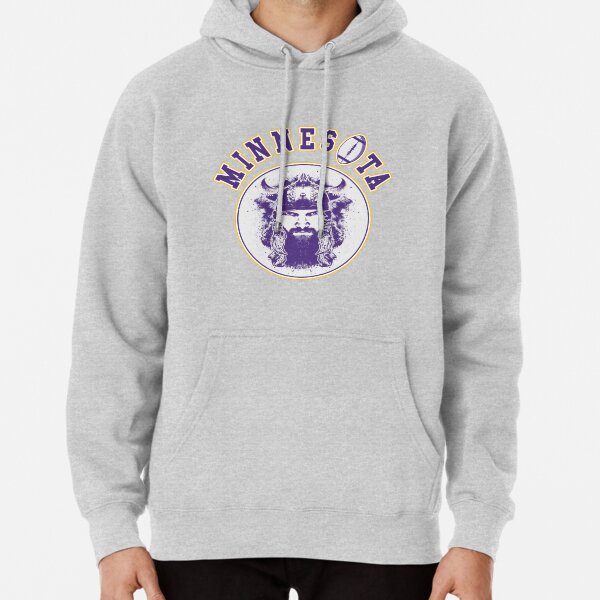 Minnesota Football Vintage Retro Viking Minneapolis Fan Pullover Hoodie