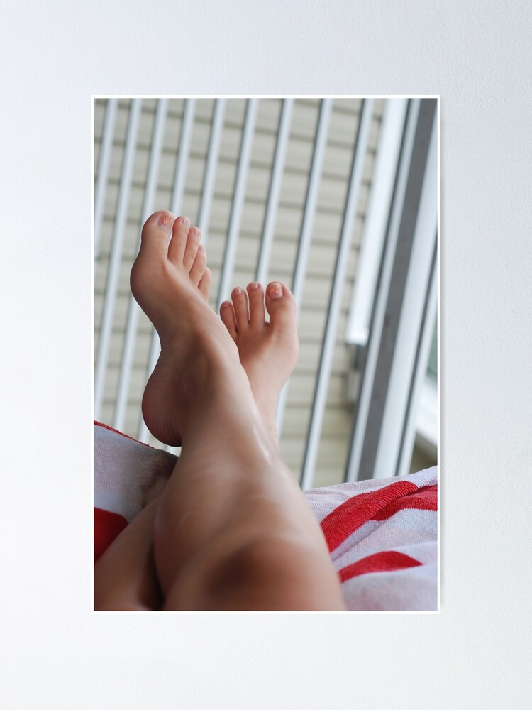 Sensual Relaxing Feet" Poster for Sale by GalleryNudeLand |