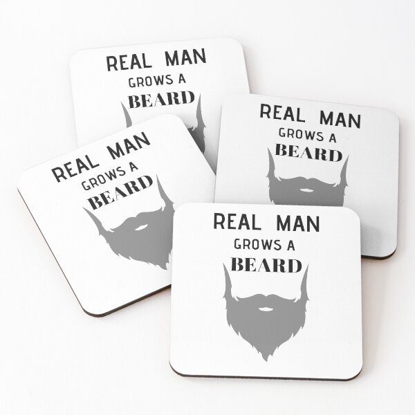 Item preview, Real Man Grows a Beard designed and sold by RIVEofficial.