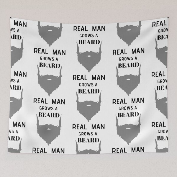 Item preview, Real Man Grows a Beard designed and sold by RIVEofficial.