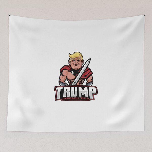Item preview, Trump Impeach this! Keep America Great Trump For President American US Flag Eagle designed and sold by ThatMerchStore.